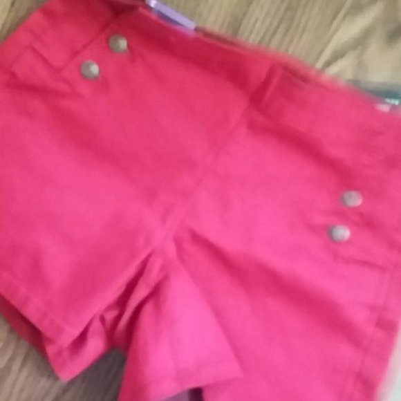 Red sailor shorts - Picture 7 of 7